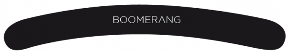 Boomerang vijlen