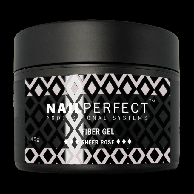 Nail Perfect Fiber Gel Sheer Rose 45gr