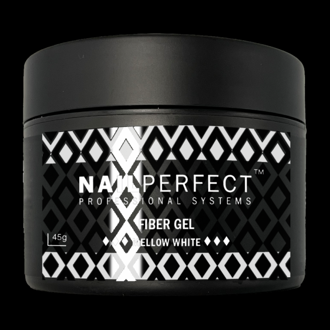 Nail Perfect Fiber Gel Mellow White 45gr