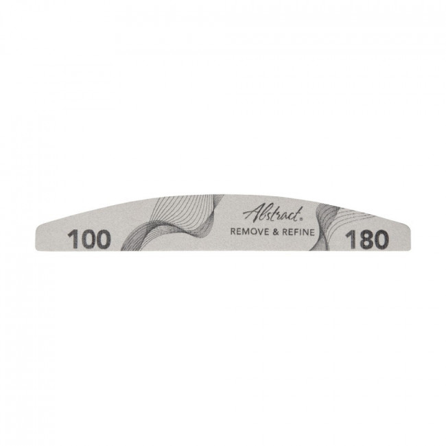 100/180 grit halfmoon vijl 'remove & refine'