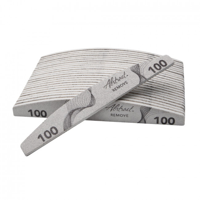 100/100 grit halfmoon vijl 'remove' 25st