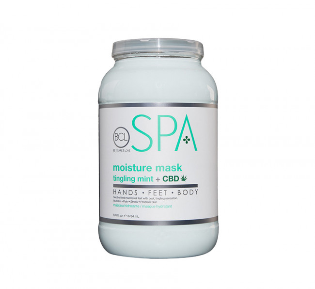 BCL Spa Tingling Mint en CBD - Moisture Mask 1892 ml