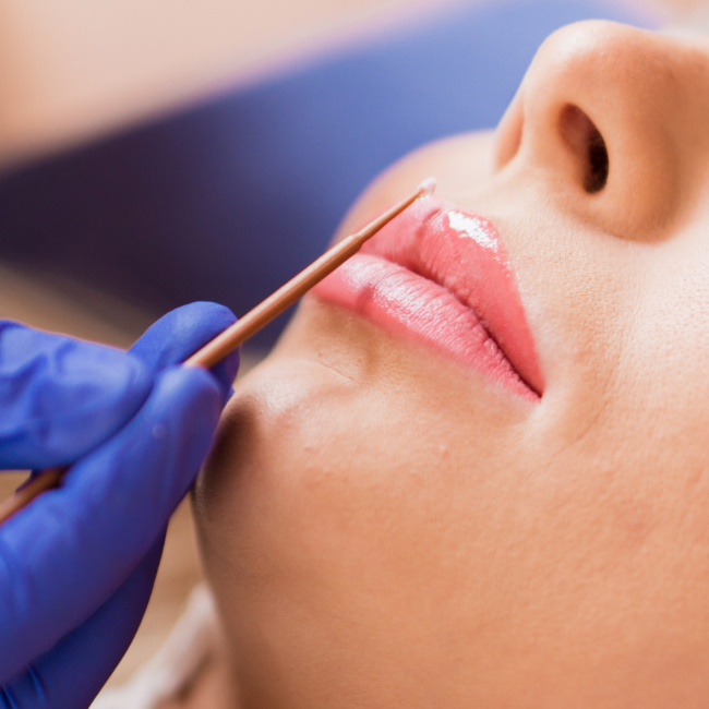 Lippigmentatie zonder machine