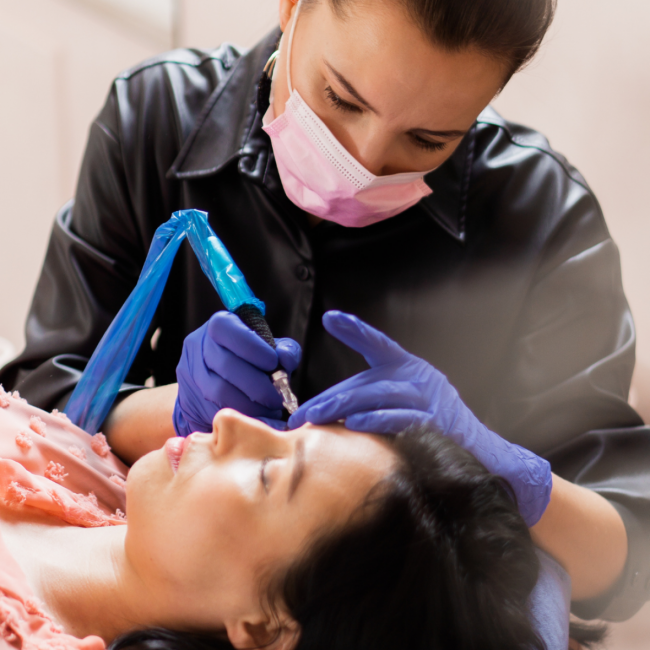 Ombre Powder Brows zonder machine