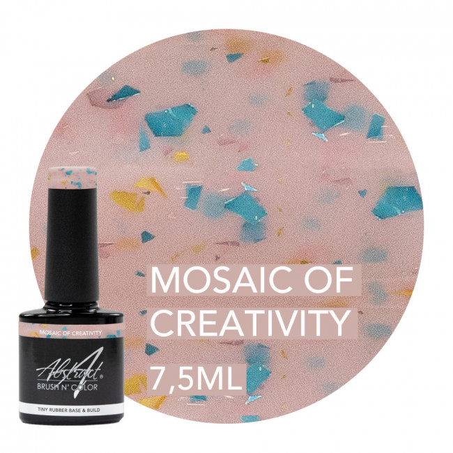 Mosaic Of Creativity TINY Rubber Base & Build Gel LIMITED EDITION Abstract