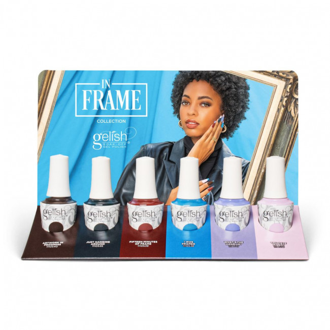 Gelish display In Frame Gelish display In Frame