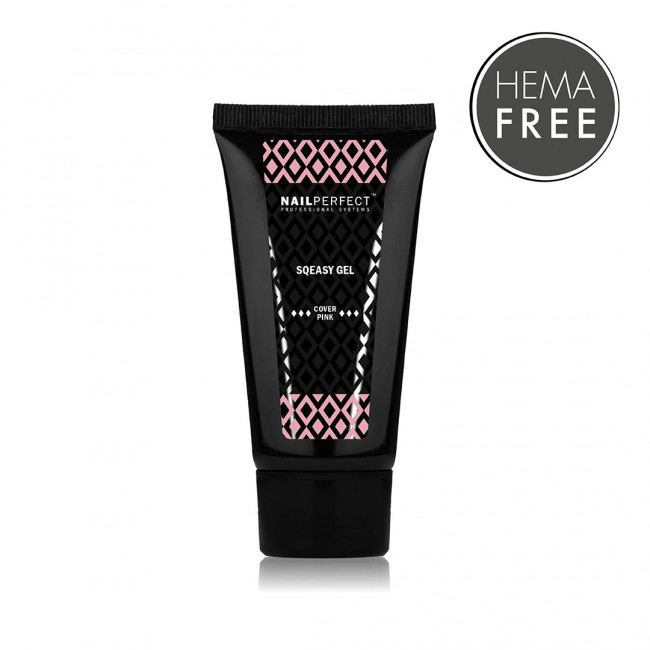 Nail Perfect Sqeasy Gel Cover Pink 60gr new formula Nail Perfect Sqeasy Gel Cover Pink 60gr new formula