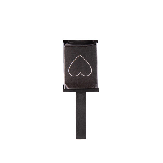 ABSTRACT cat eye magnet HEART