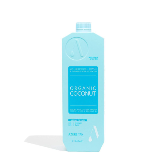 Azure tan organic coconut solution 1l Azure tan organic coconut solution 1l