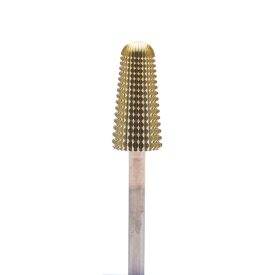 ABSTRACT rainbow 2directions cone gold fine