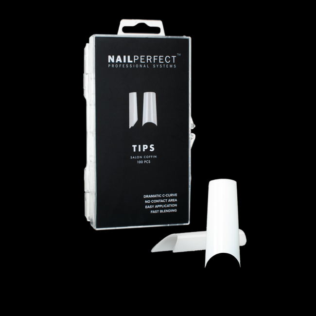 Nail Perfect coffin Tips 100pcs