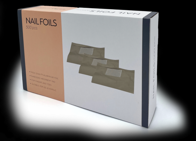 Nail foil wraps per 500 stuks