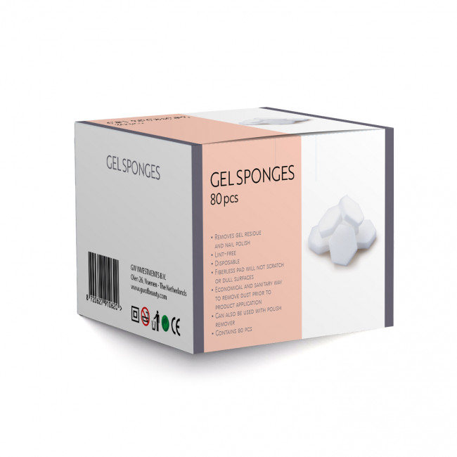 NAIL PERFECT Eponges en gel 80 pcs