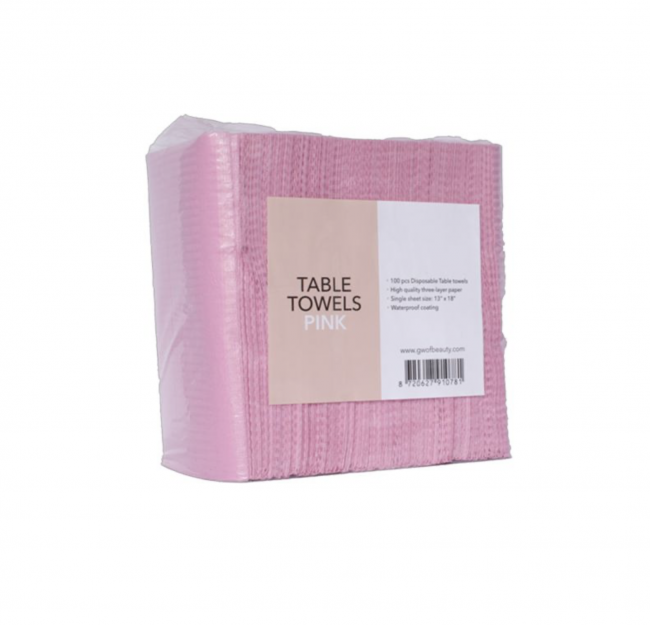 Table Towels Pink 100 pcs Table Towels Pink 100 pcs