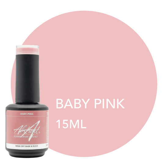 Baby Pink Rubber Base & Build Gel 15 ml Abstract Baby Pink Rubber Base & Build Gel 15 ml Abstract