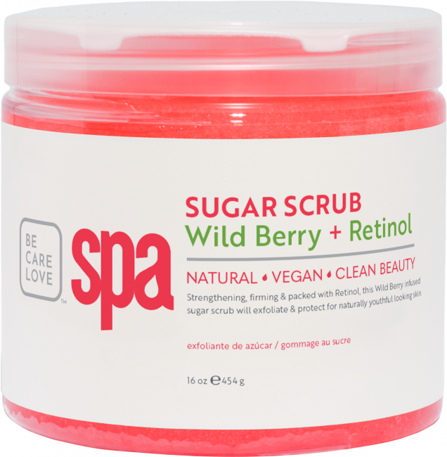 BCL Spa Wildberry Retinol - Sugar Scrub 454g BCL Spa Wildberry Retinol - Sugar Scrub 454g