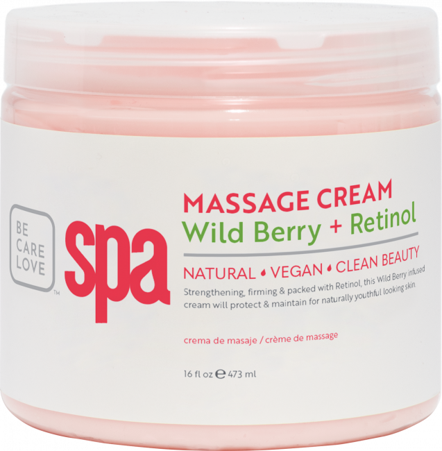 BCL Spa Wildberry et Retinol - Massage Cream 473 ml BCL Spa Wildberry et Retinol - Massage Cream 473 ml