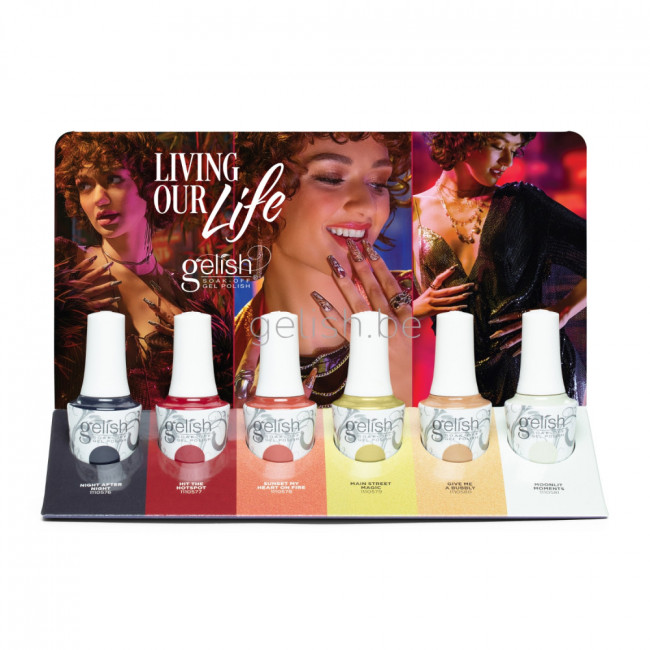 Gelish display Living Our Life Collection