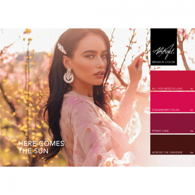 Abstract Here Comes The Sun collection