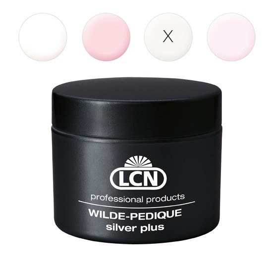 LCN Wilde pedique silver plus opaque 10 ml LCN Wilde pedique silver plus opaque 10 ml
