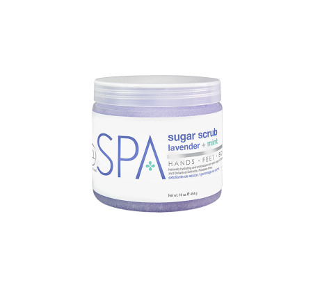 BCL SPA Lavender en mint - sugar scrub 454g