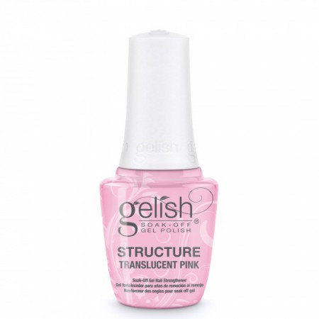 Gelish Structure Gel - Brush On Formula - Translucent Pink 15 ml