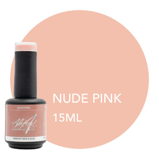 Nude Pink Rubber Base & Build Gel 15 ml Abstract