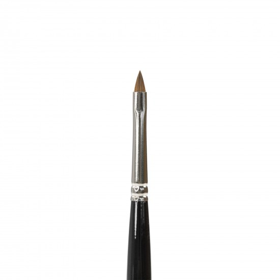 Design oval #4 acryl brush