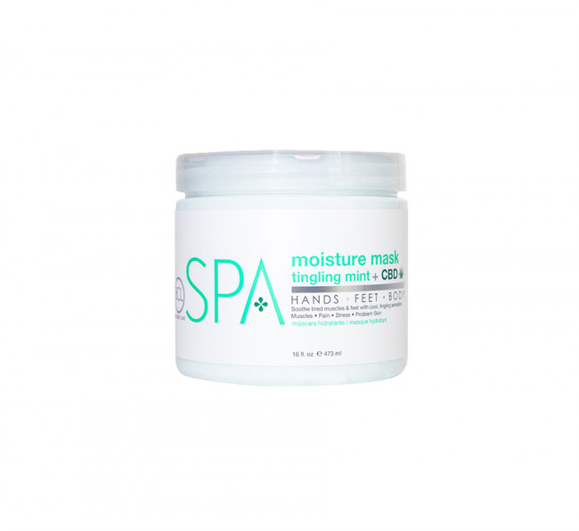 BCL Spa Tingling Mint en CBD - Moisture Mask 473 ml