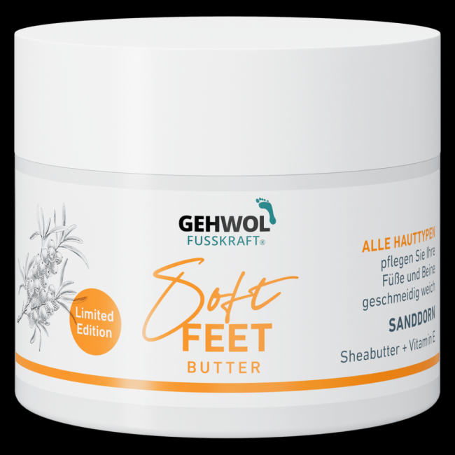 Gehwol Sanddorn Soft Feet Butter Limited Edition - per stuk Gehwol Sanddorn Soft Feet Butter Limited Edition - per stuk