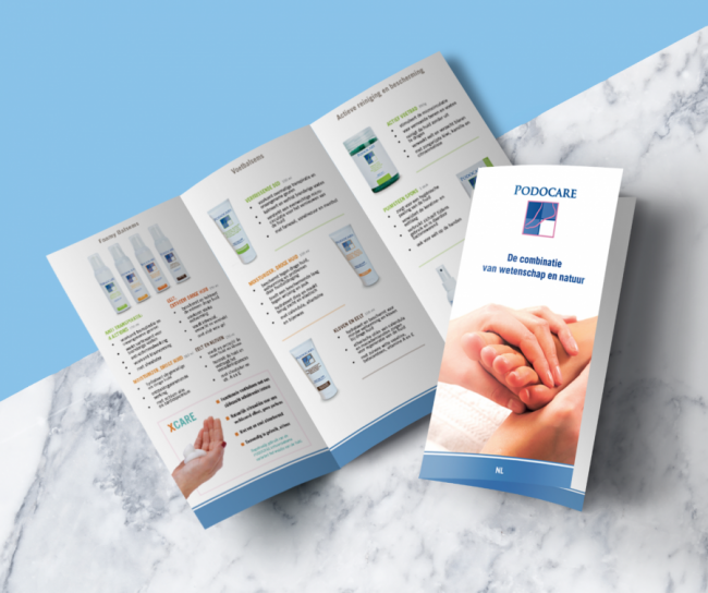 Bientot en francais: Depliant de Podocare par 50 pcs Bientot en francais: Depliant de Podocare par 50 pcs