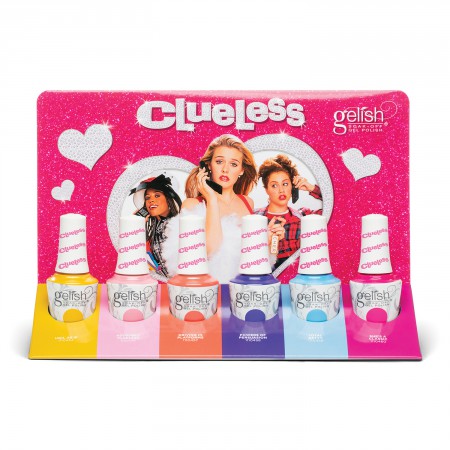 Gelish Clueless collection display
