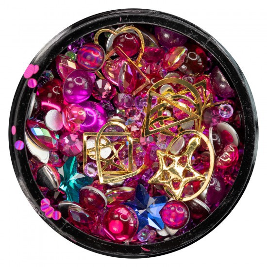 Jewelry box hot pink