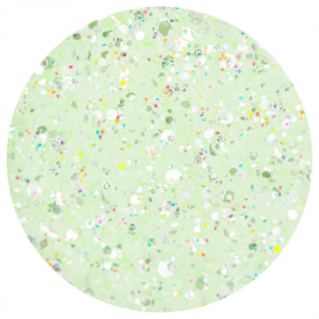Pastel glitter MINT