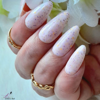 Tequila and Lime works anytime - TINY Rubber Base & Build Gel Abstract