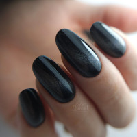 Holographic Attract & Shine cat eye top gel Abstract