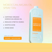 Azure tan moroccan argan oil solution 1 litre
