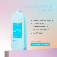 Azure tan organic coconut solution 1l