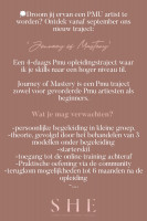Journey of Mastery - PMU Training - Powder Brows & Lippigmentatie