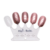 Chrome Pressed Pigment MEL-ROSE