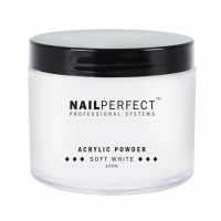 Nail Perfect ACRYLIC POWDER  SOFT WHITE 100 g