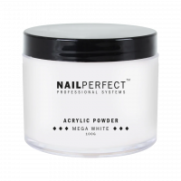 Nail Perfect ACRYLIC POWDER MEGA WHITE 100 g