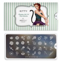 Kitty 02 | MoYou London plaque de tamponnage