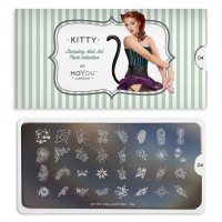 Kitty 04 | MoYou London plaque de tamponnage