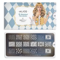 Alice 04 | MoYou London plaque de tamponnage