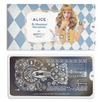 Alice 05 | MoYou London plaque de tamponnage
