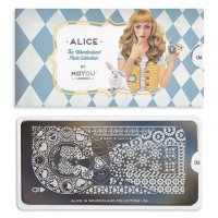 Alice 06 | MoYou London plaque de tamponnage