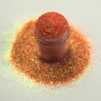 Lecente Salmon Iridescent Glitter