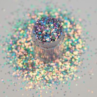 Lecente Pearl Chunky Glitter Shapes