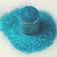 Lecente Blue Holographic Glitter